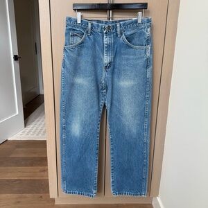 Excellent Vintage Rustler Blue Jeans, size 34/29